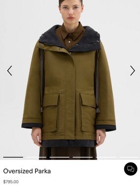 Reversible water- resistant wool jacket